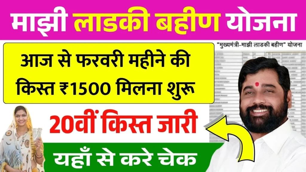 Ladki Bahin Yojana February Installment Out